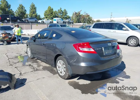 2012 Honda Civic Lx from USA, damaged, VIN 2HGFG3B5XCH506128